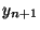 $y_{n+1}$