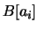 $B[a_i]$