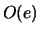 $O(e)$