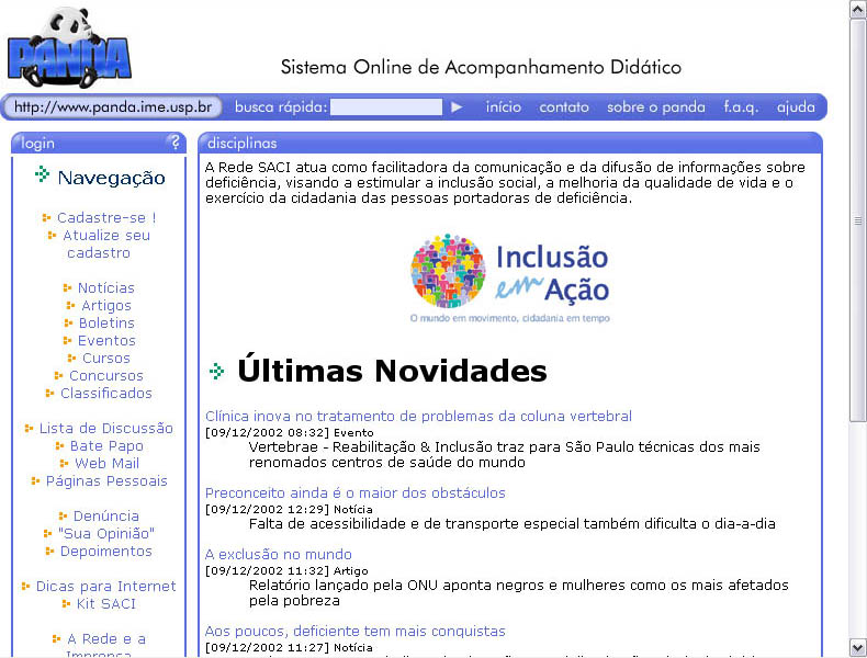 A mesma pgina s que com um tema diferente. Apesar da brincadeira,  importante ver como fica fcil tranformar o visual do site