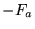 $ -F_{a}$