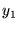 $ y_{1}$