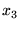 $ x_{3}$