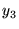 $ y_{3}$
