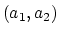 $(a_1, a_2)$