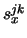 $s_{x}^{jk}$