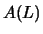 $A(L)$