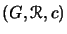 $(G, \Rcal, c)$
