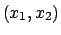 $ (x_1,x_2)$