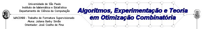 Algoritmos, Experimentao e Teoria em Otimizao Combinatria