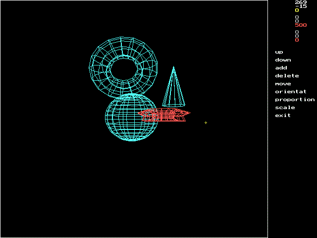 screenshot of move object