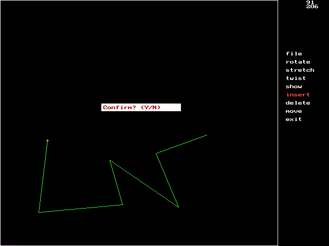 screenshot of insert vertex 2
