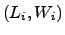 $ (L_i, W_i)$