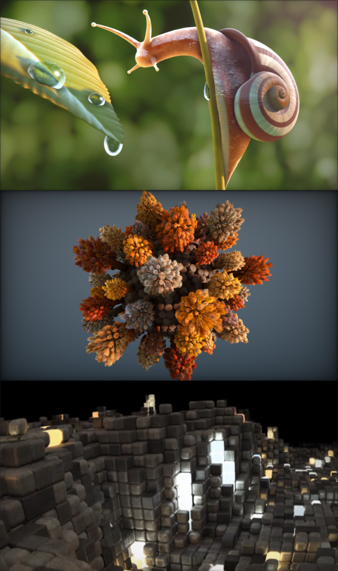 Exemplos de ray marching